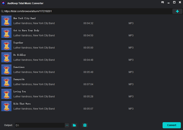 import tidal to audkeep for huawei watch 3