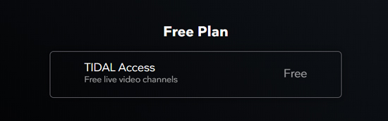 get tidal for free via tidal access