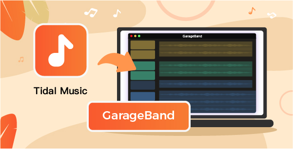add music to garageband from tidal
