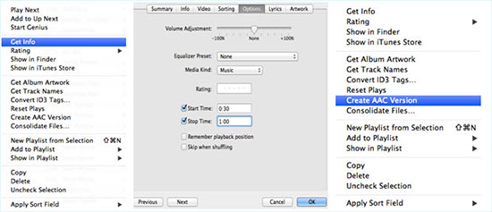 use itunes to set a song as a ringtone on iphone
