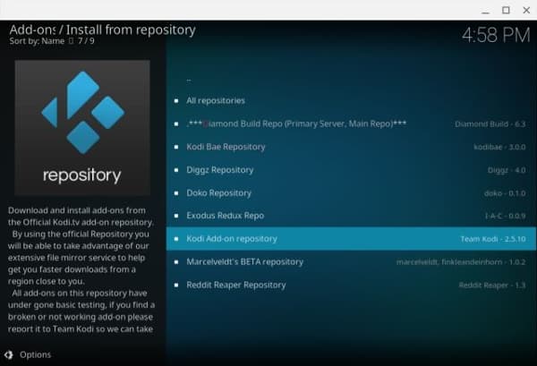 add tidal addon to kodi