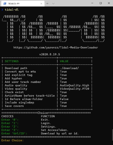 tidal media downloader