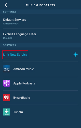 link my tidal to amazon alexa