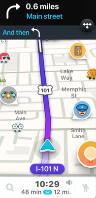 connect tidal to waze for playing